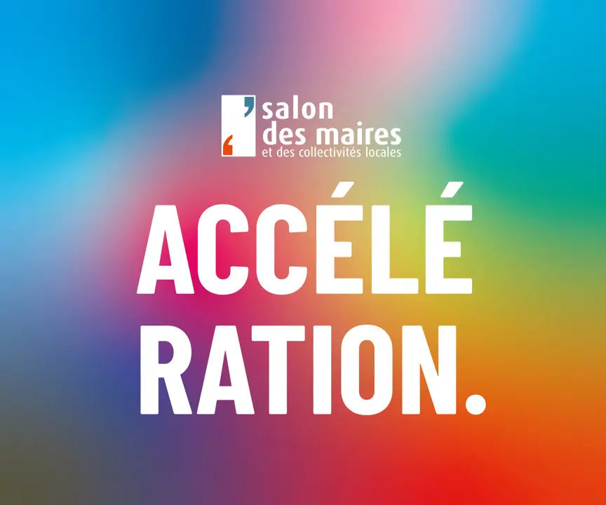 Nous serons au salon des maires et des collectivités locales